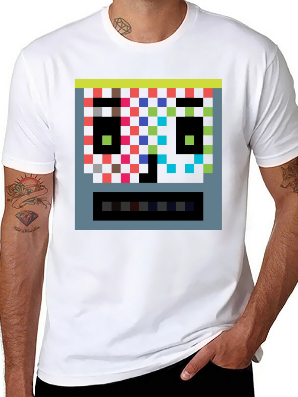 Pixelated Arcade Game T-Shirt - Retro Gaming