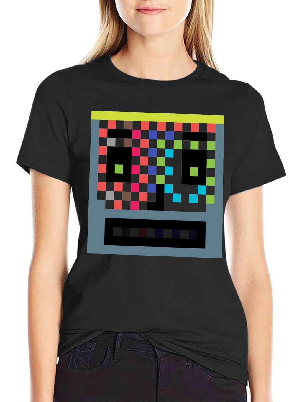 Pixelated Arcade Game T-Shirt - Retro Gaming