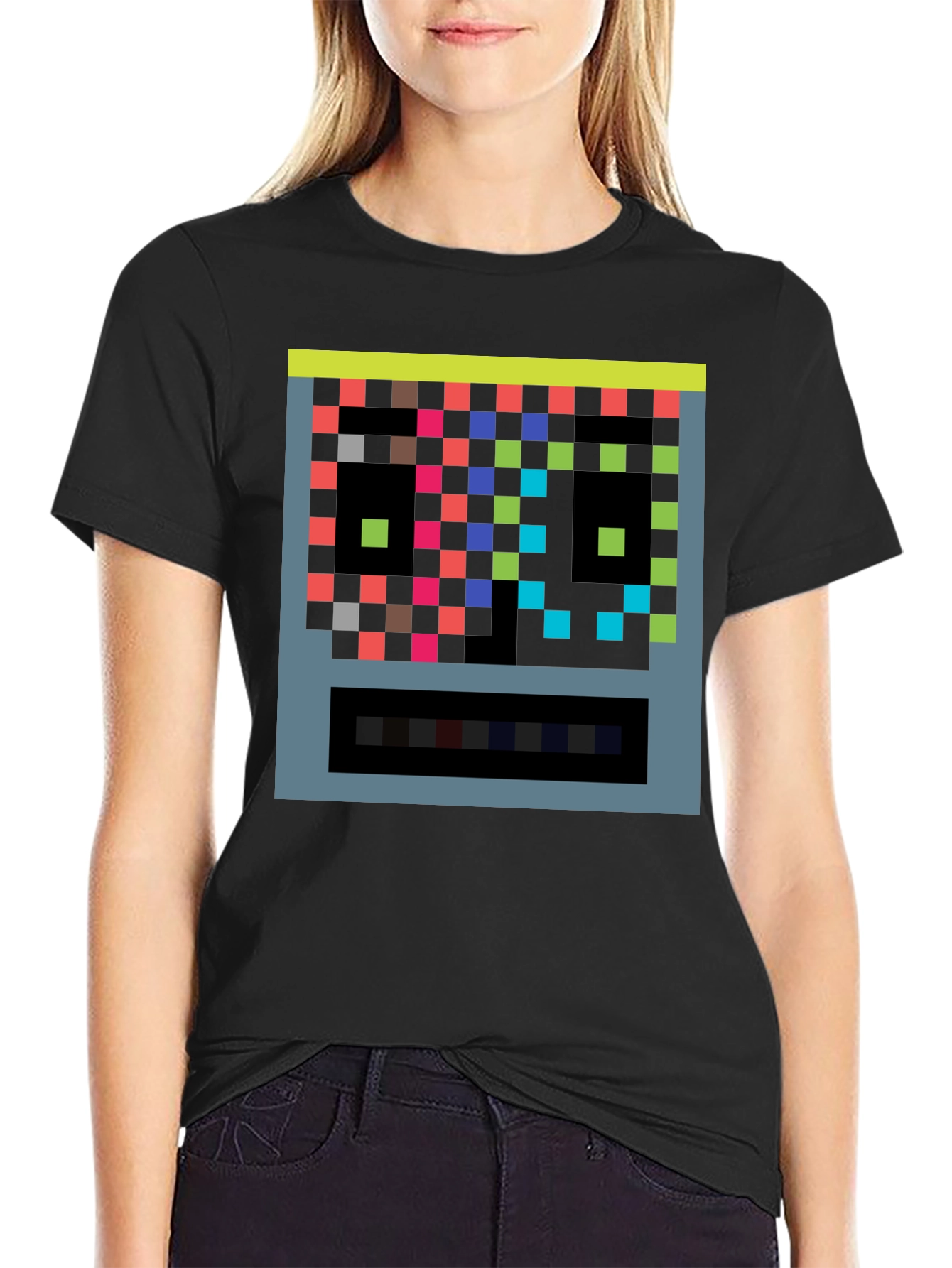 Pixelated Arcade Game T-Shirt - Retro Gaming