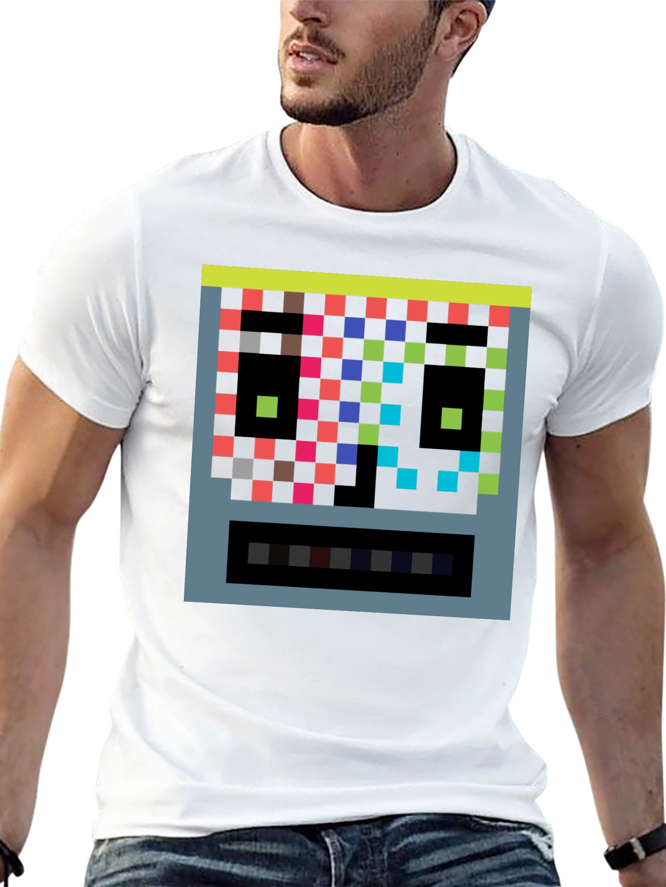 Pixelated Arcade Game T-Shirt - Retro Gaming