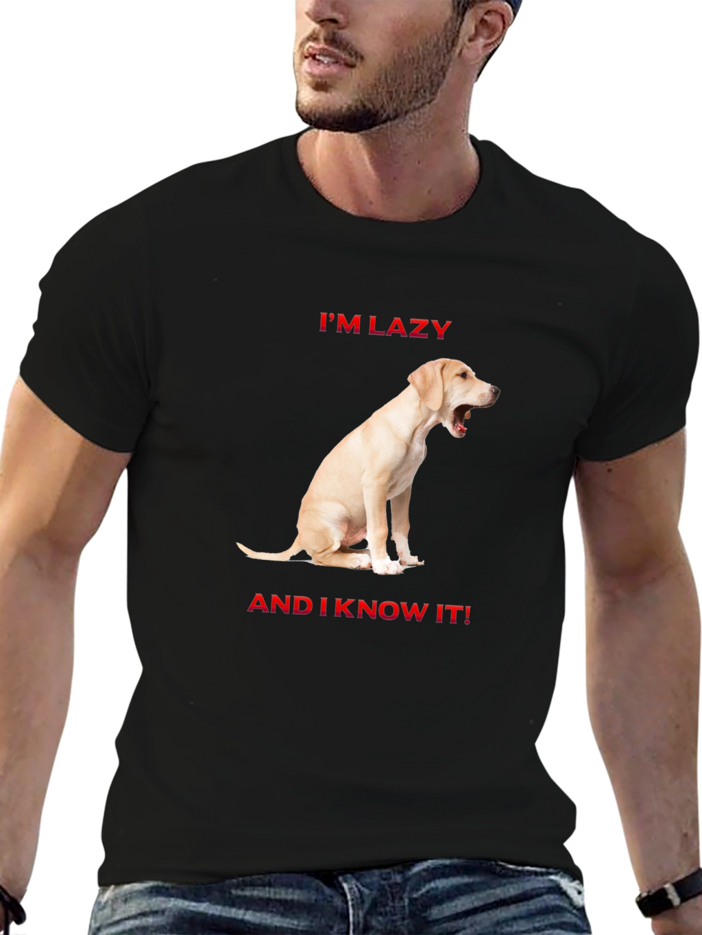 Lazy Dog Graphic T-Shirt - Comfort & Style