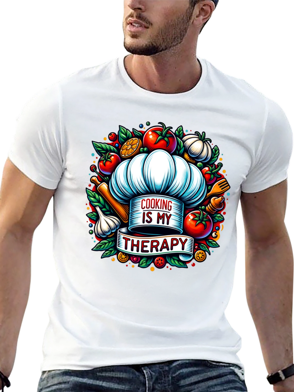 Cooking is my Therapy T-Shirt