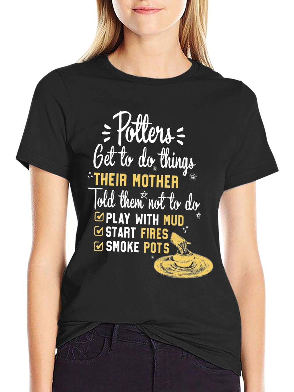Potters Humor T-Shirt - Mothers Forbidden Fun