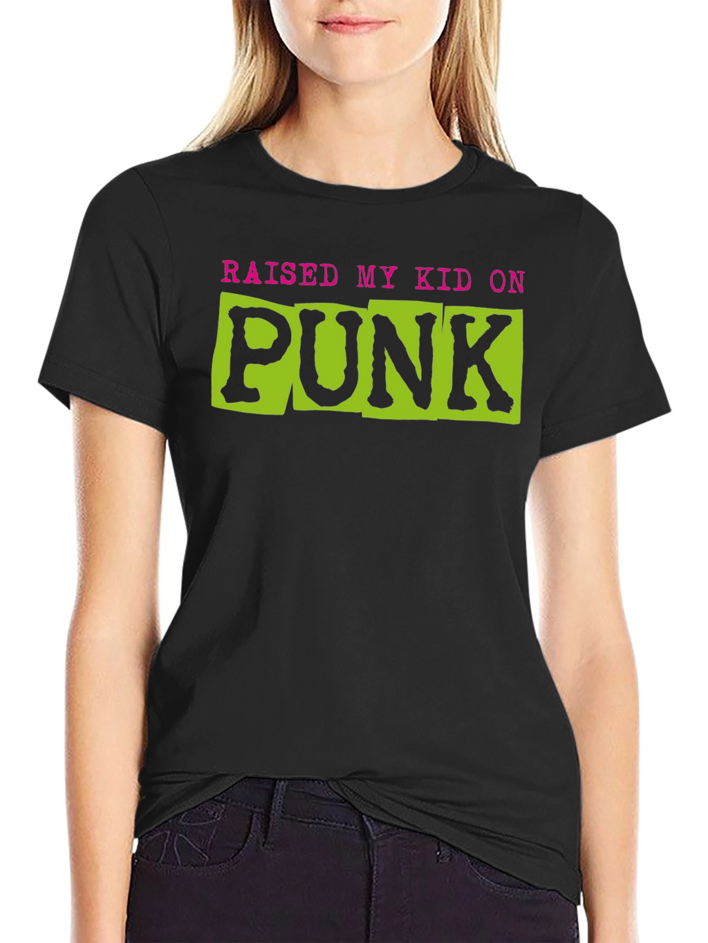 Raised My Kid On Punk Graphic Tee