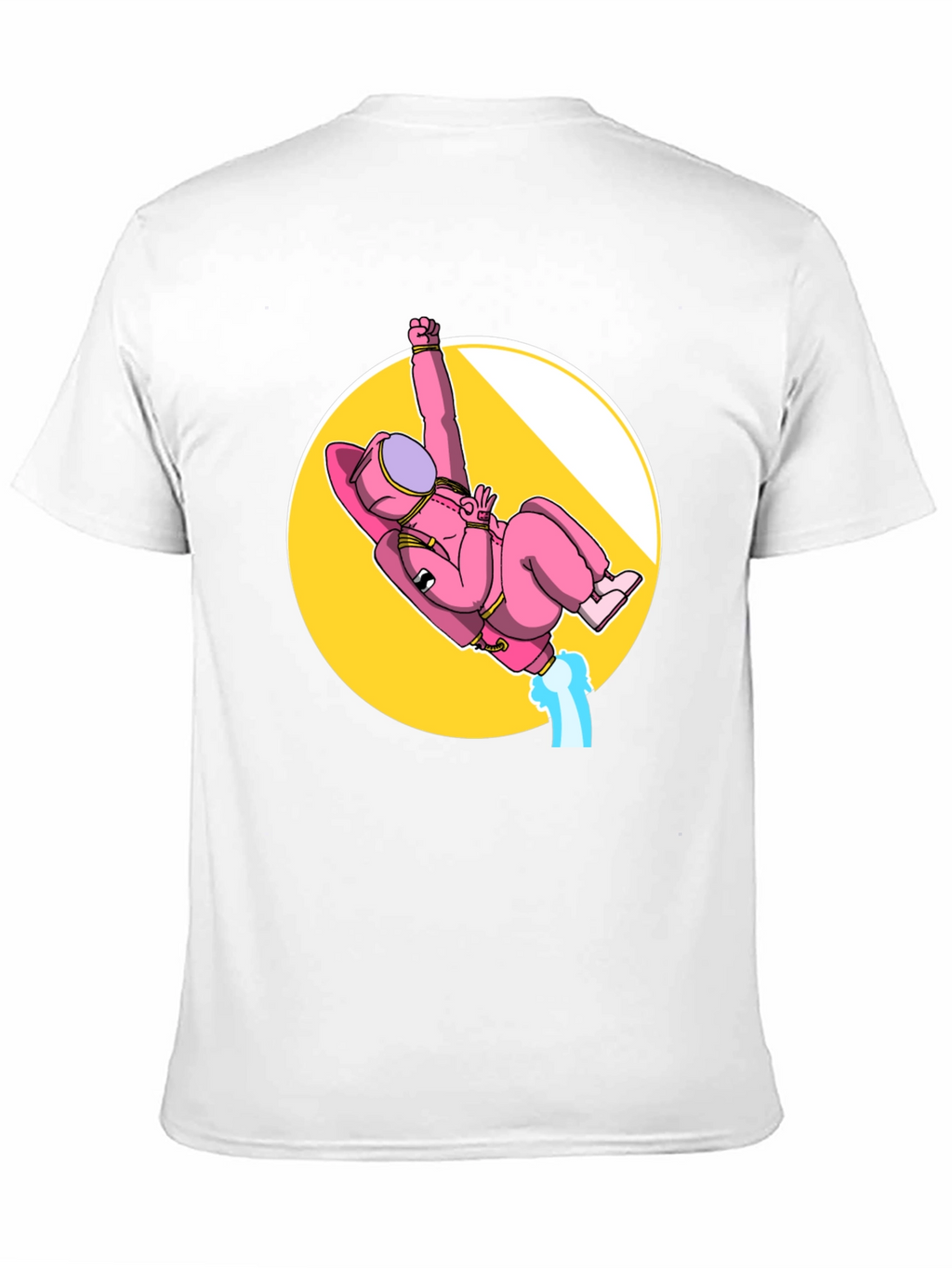 Pink Astronaut Among Us T-Shirt