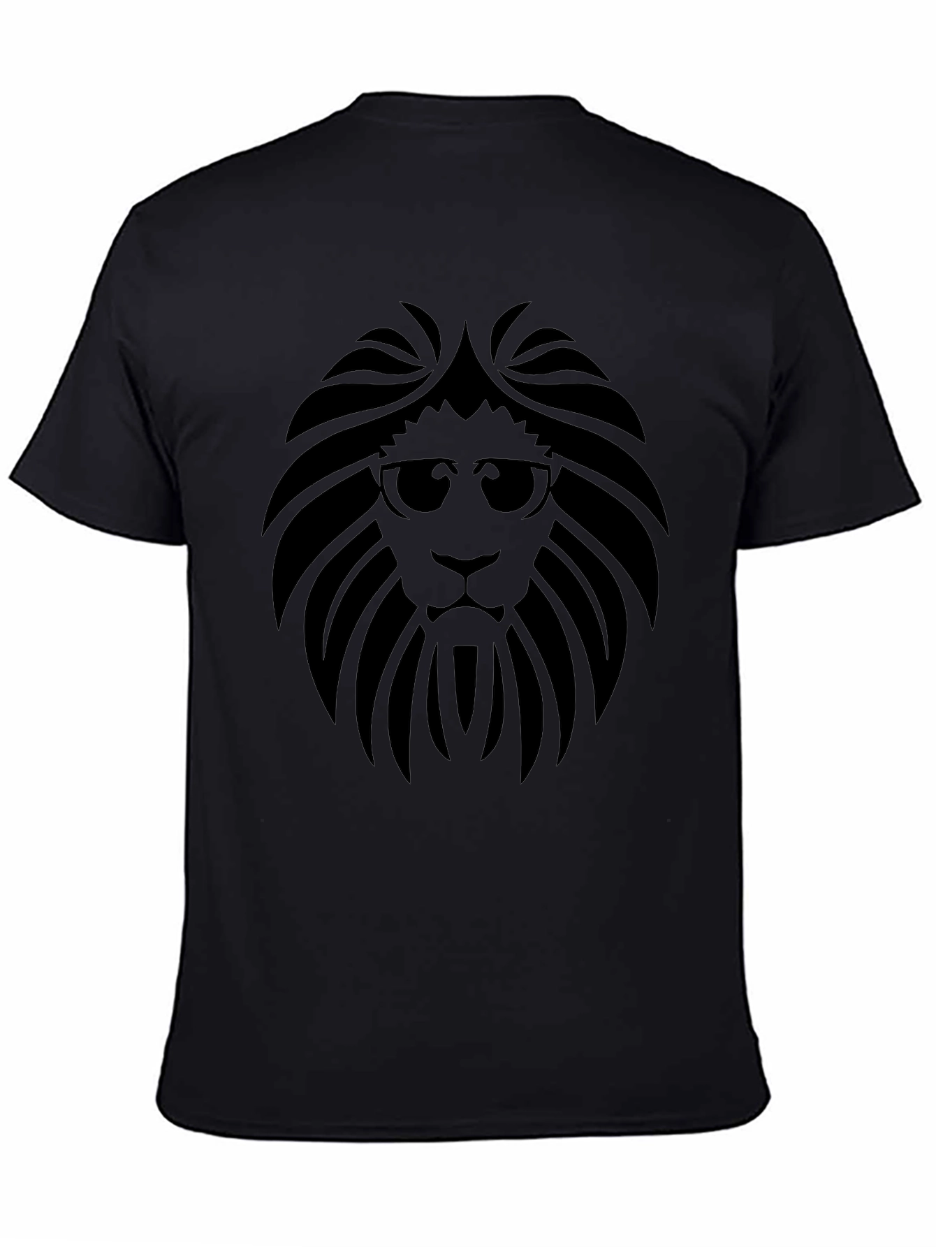 Lion Head Graphic Tee - Cool Cat in Shades