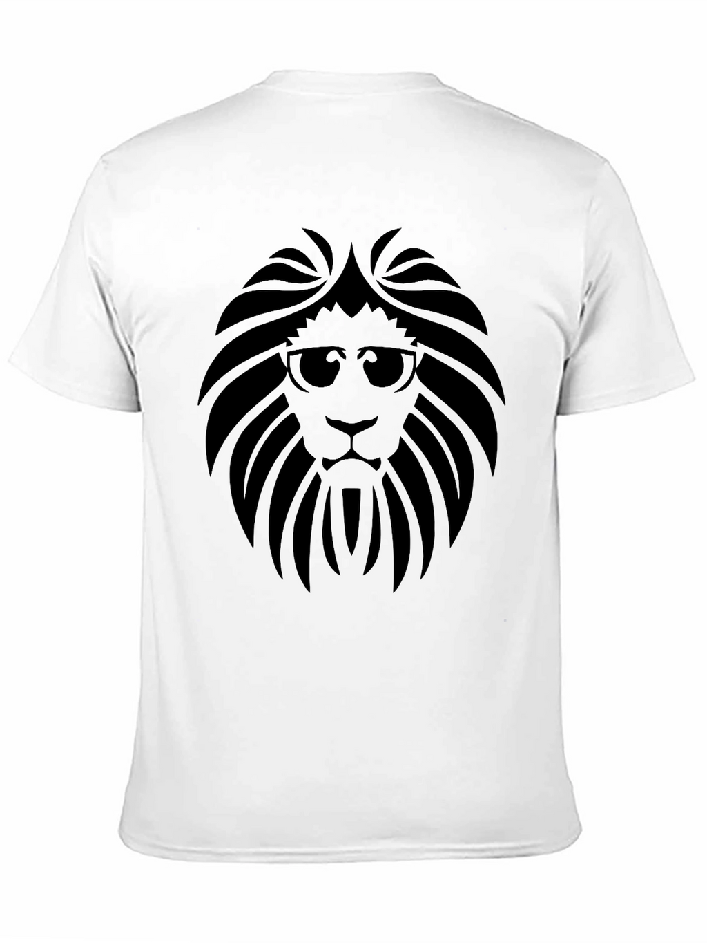 Lion Head Graphic Tee - Cool Cat in Shades