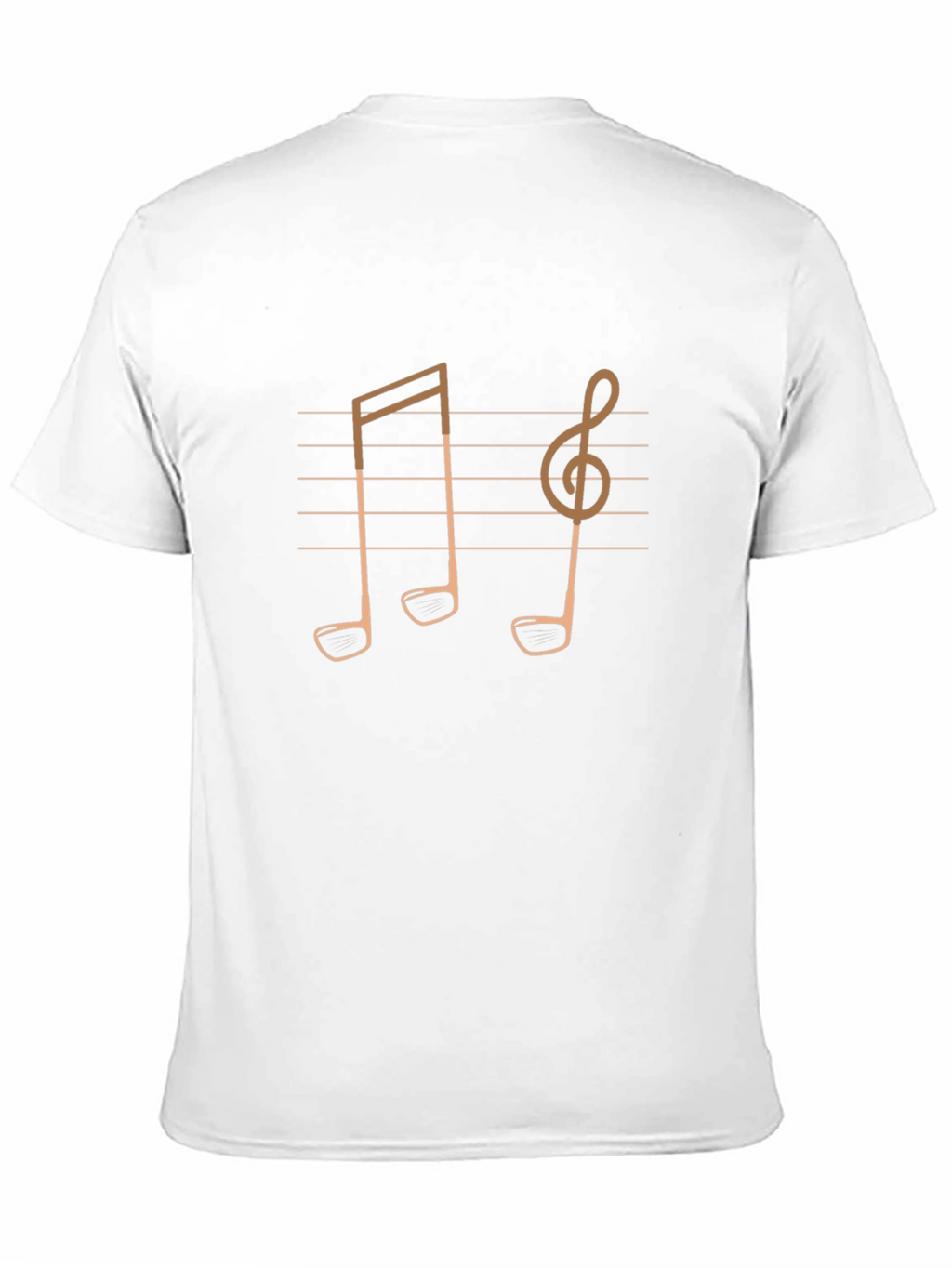 Golf Music T-Shirt - Novelty Tee