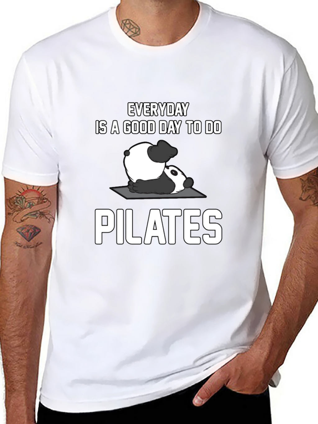 Panda Pilates T-Shirt: Everyday is a Good Day!