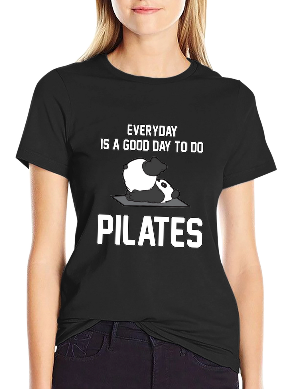 Panda Pilates T-Shirt: Everyday is a Good Day!