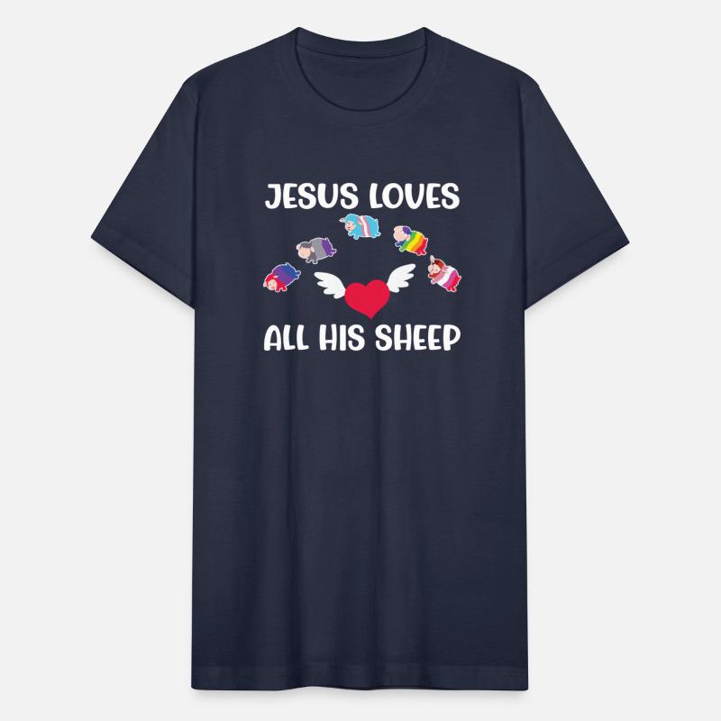 jesus loves all his sheep