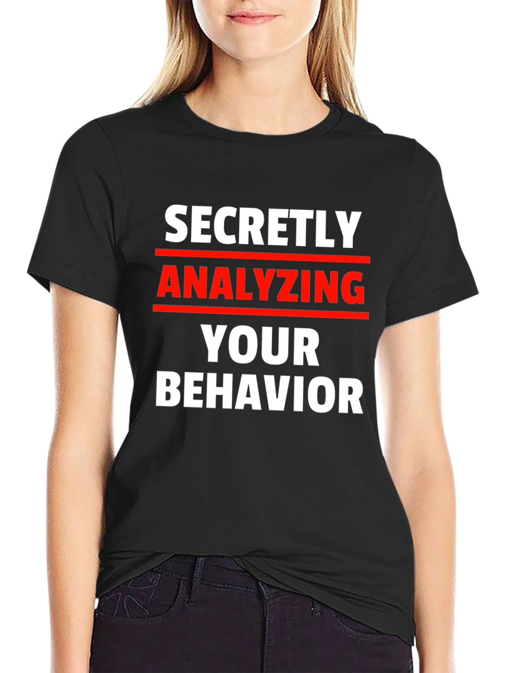 Secretly Analyzing Behavior Tee