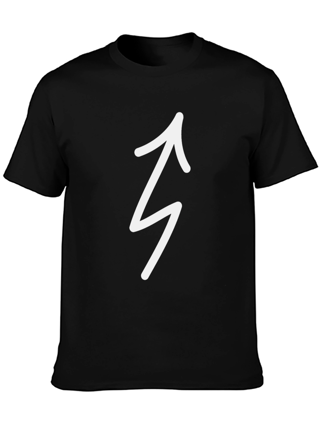 Arrow Symbol Black T-Shirt