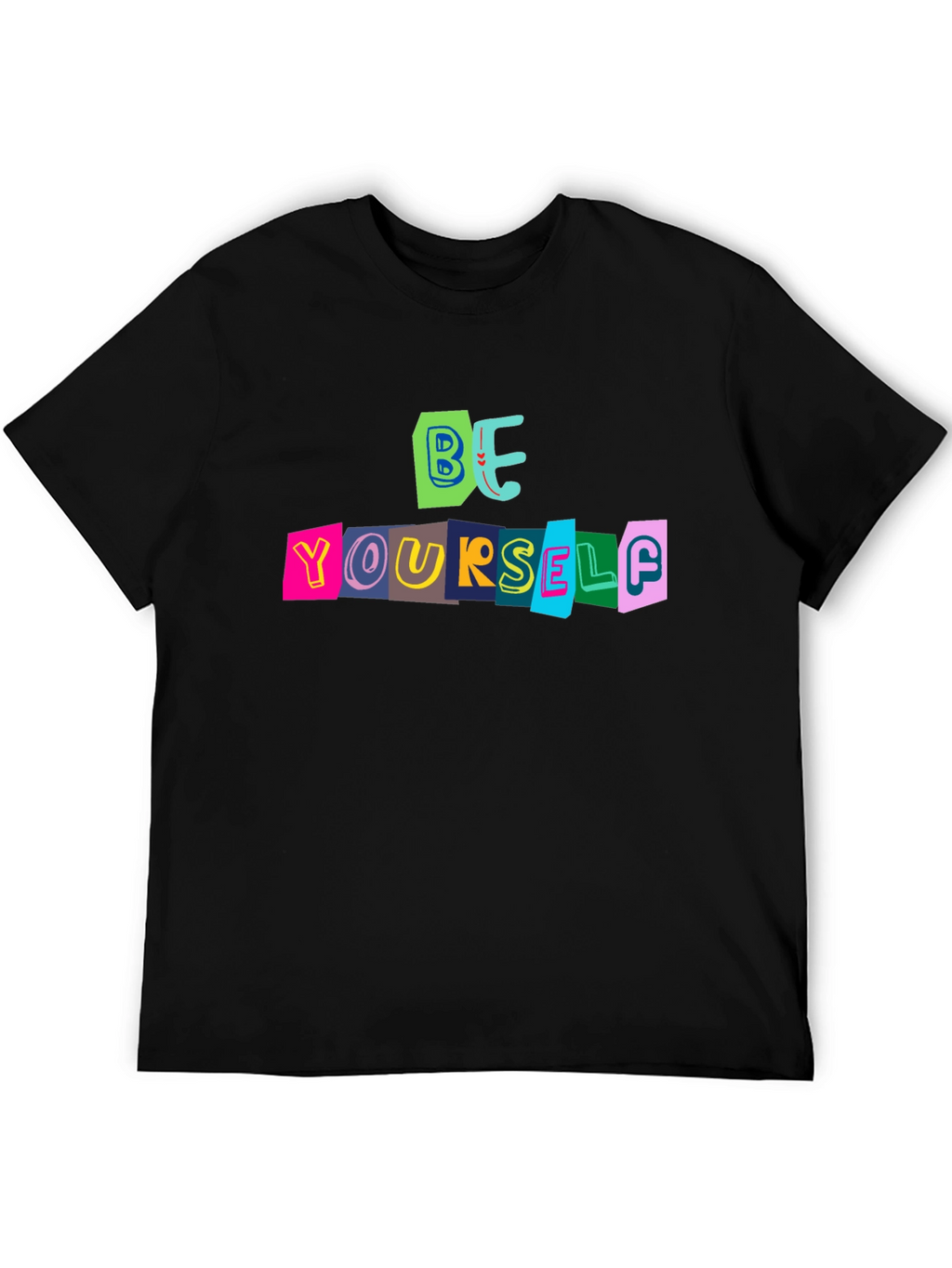 Be Yourself Graphic Tee - Bold Statement T-Shirt