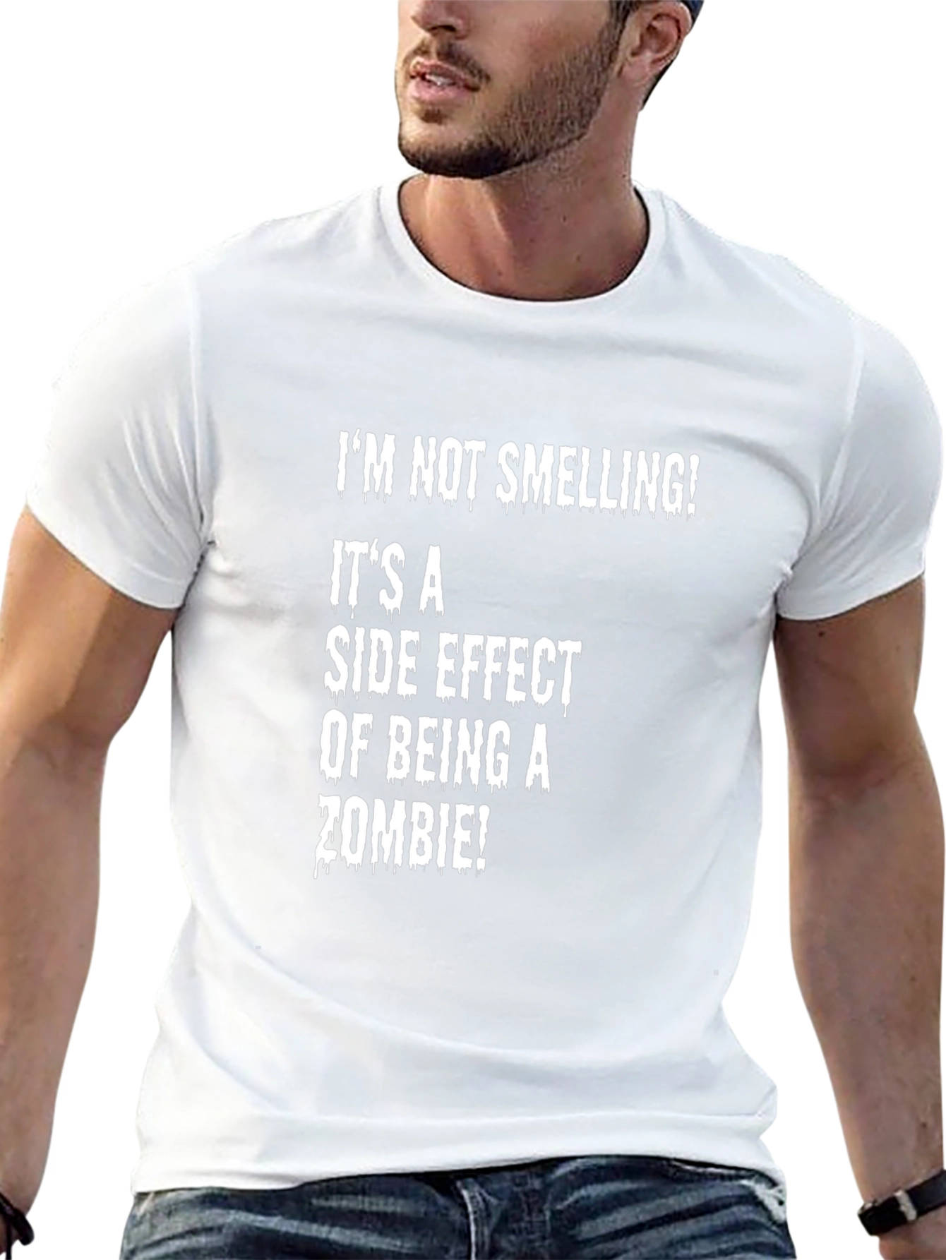 Zombie Side Effect T-Shirt - Funny Halloween Tee