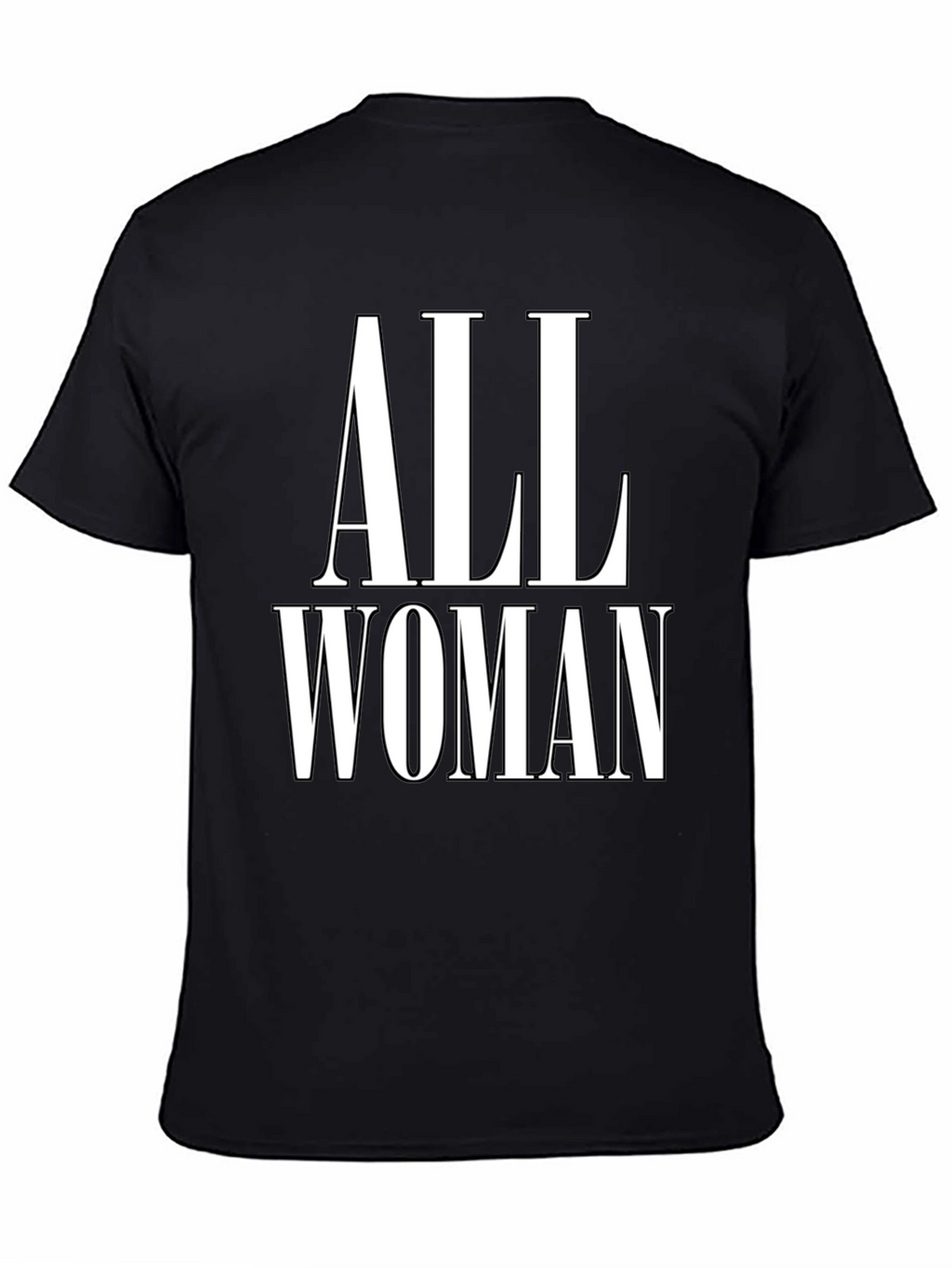 All Woman Graphic T-Shirt - Black