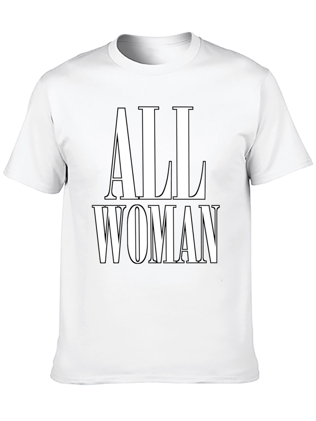 All Woman Graphic T-Shirt - Black