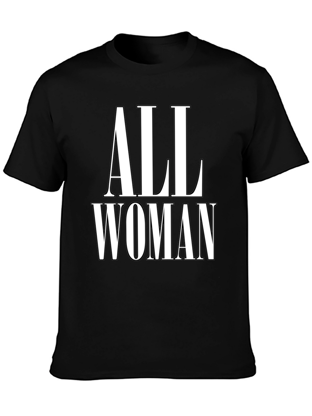 All Woman Graphic T-Shirt - Black