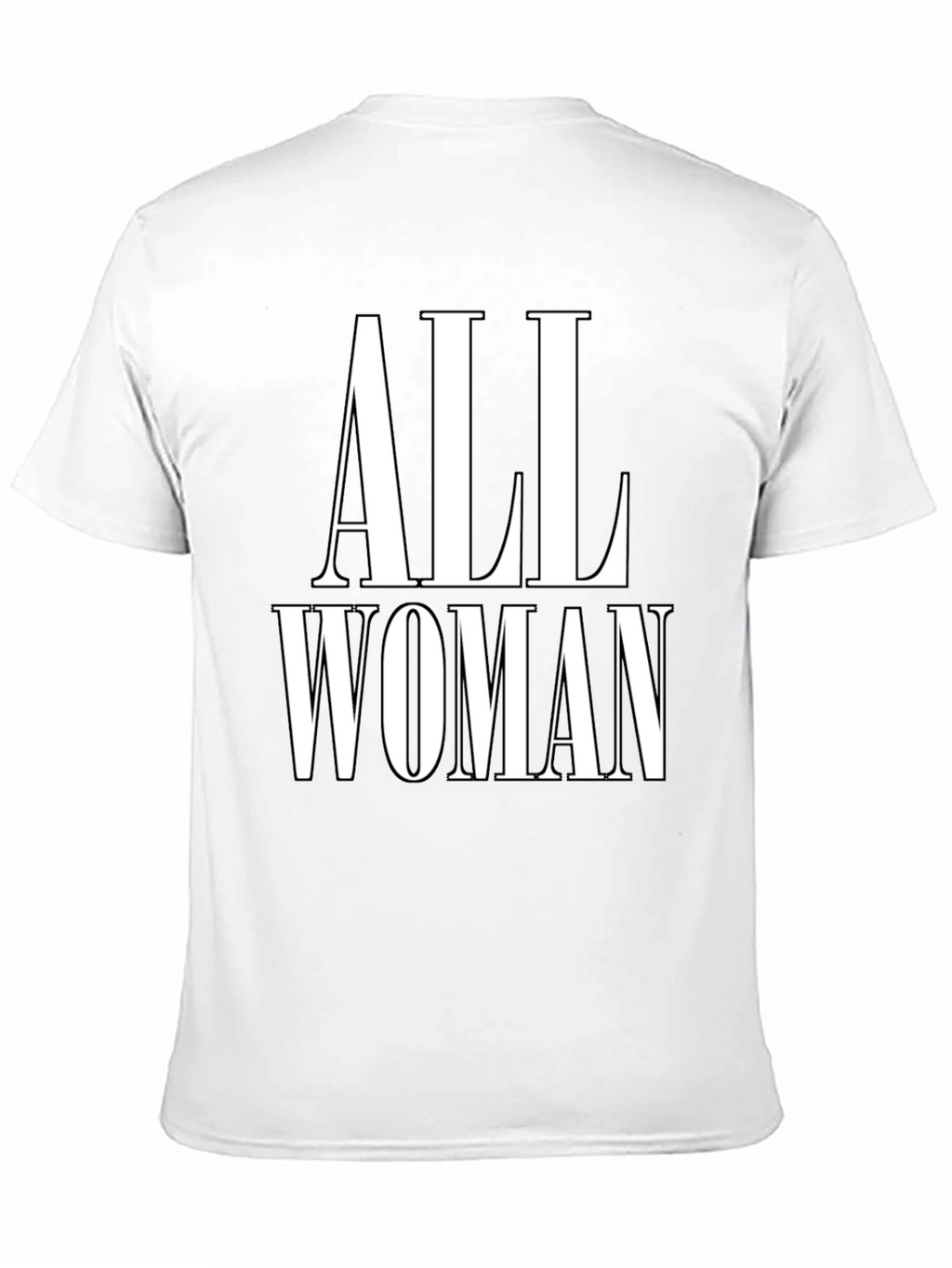 All Woman Graphic T-Shirt - Black