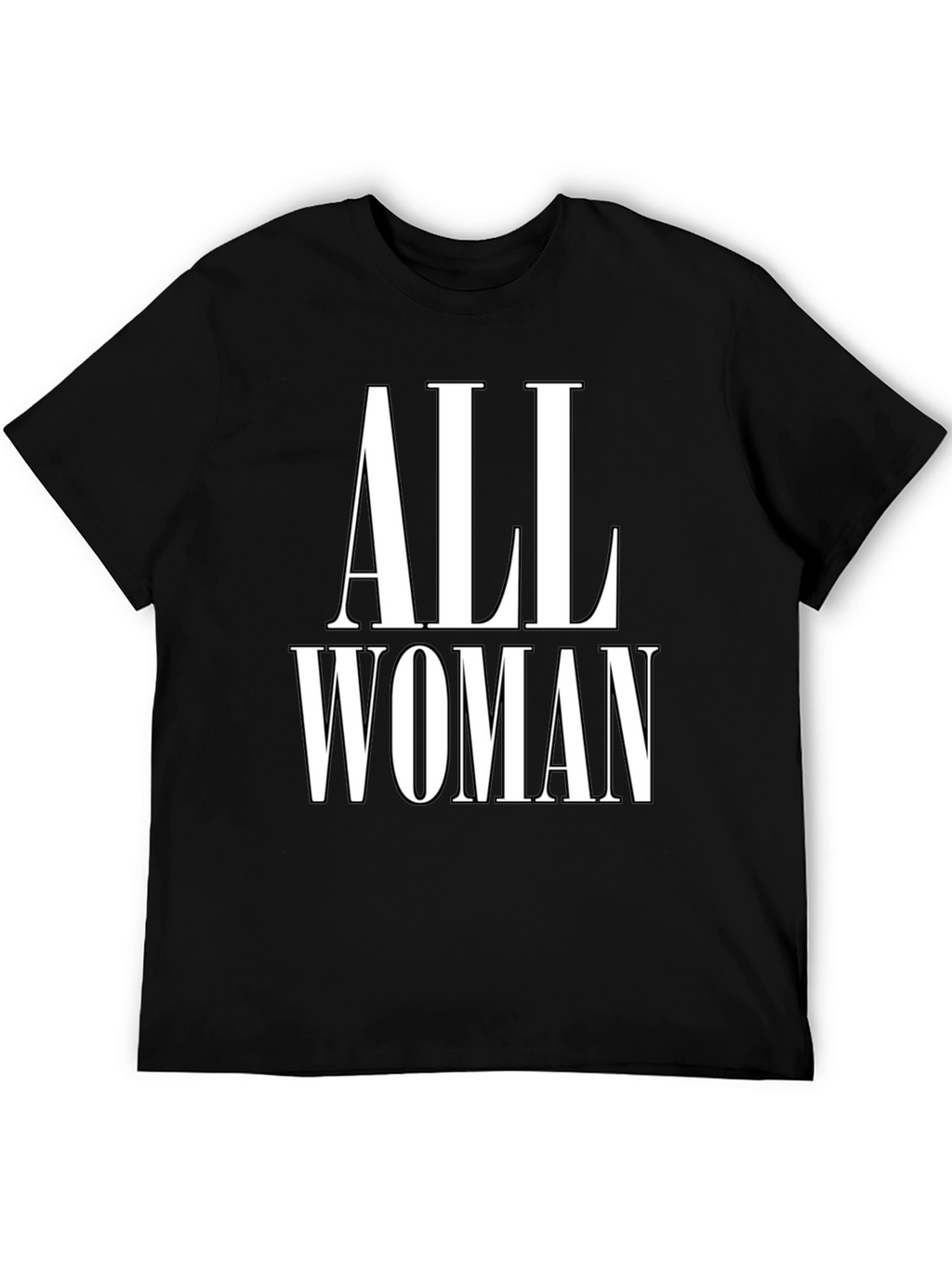 All Woman Graphic T-Shirt - Black