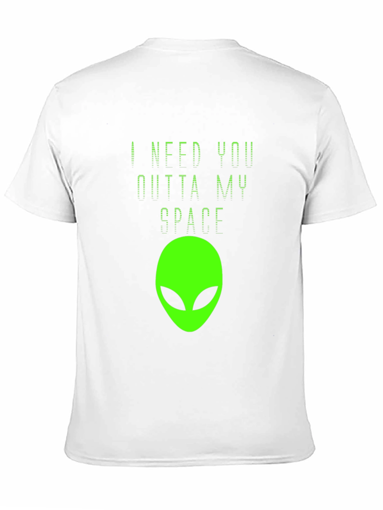 Outta My Space Alien Graphic T-Shirt