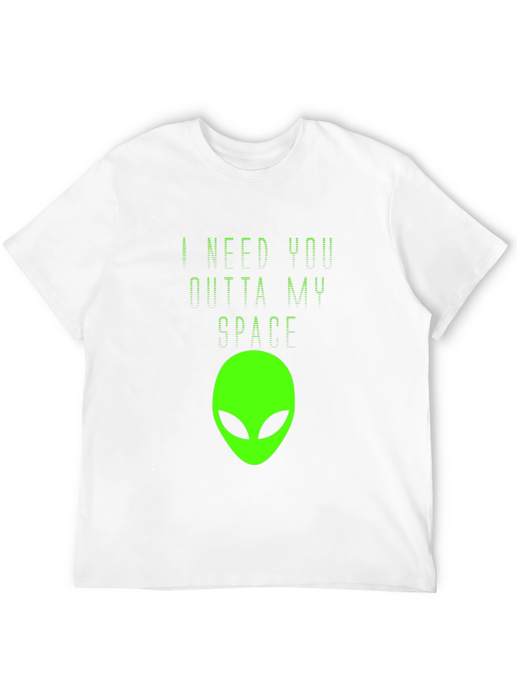 Outta My Space Alien Graphic T-Shirt