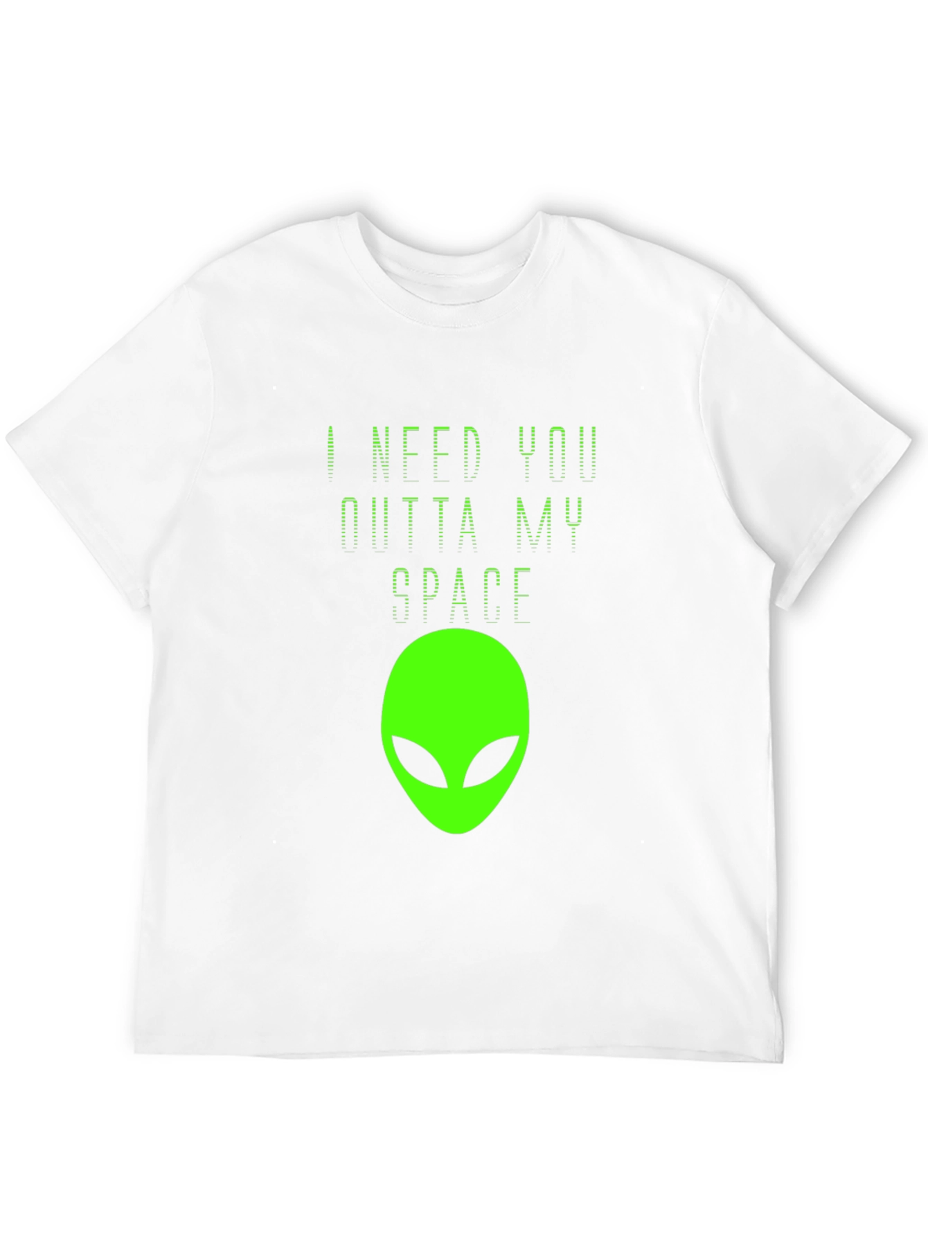Outta My Space Alien Graphic T-Shirt