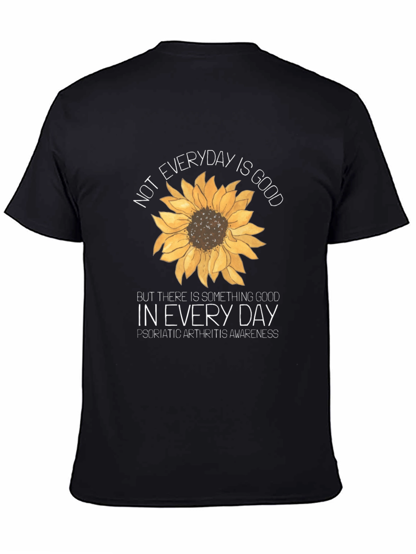 Psoriatic Arthritis Awareness Sunflower T-Shirt