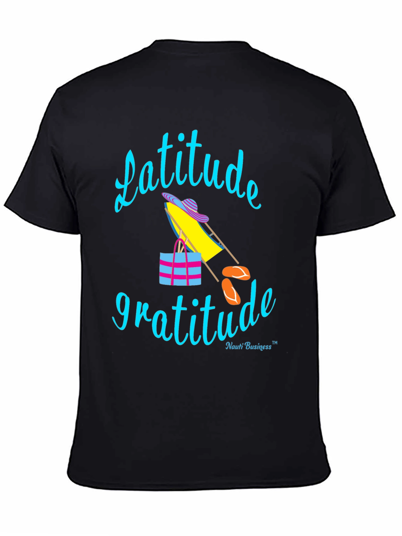 Latitude Gratitude T-Shirt - Beach Vibes