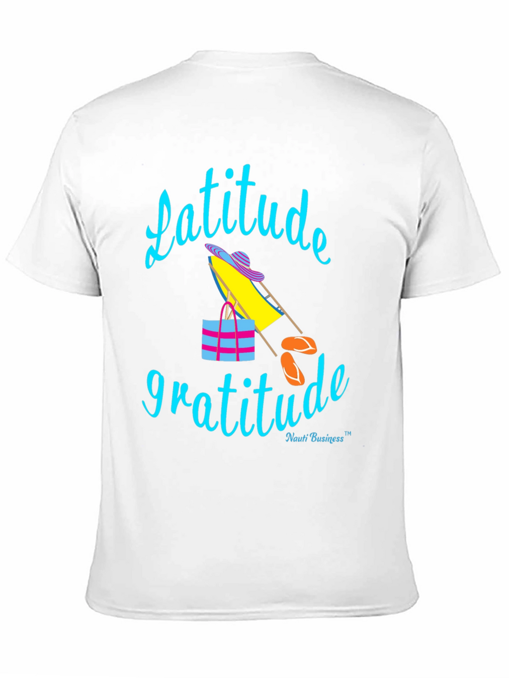 Latitude Gratitude T-Shirt - Beach Vibes