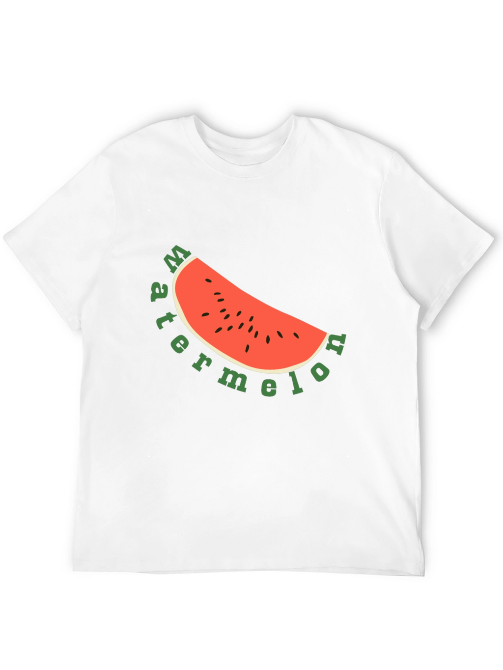 Watermelon Slice Graphic Tee - Summer Fun
