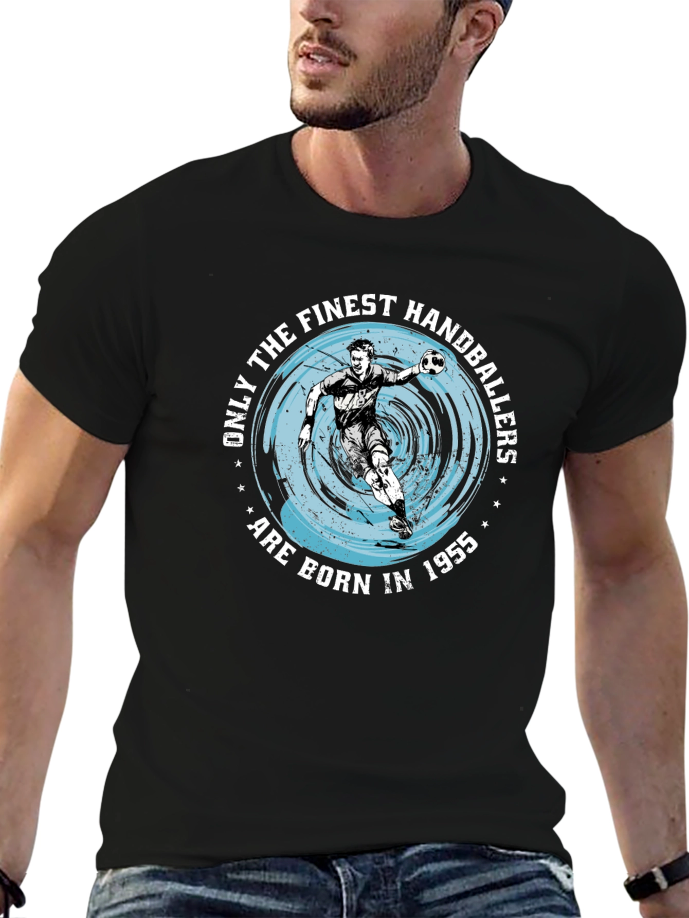 Finest Handballers Born in 1955 Graphic Tee