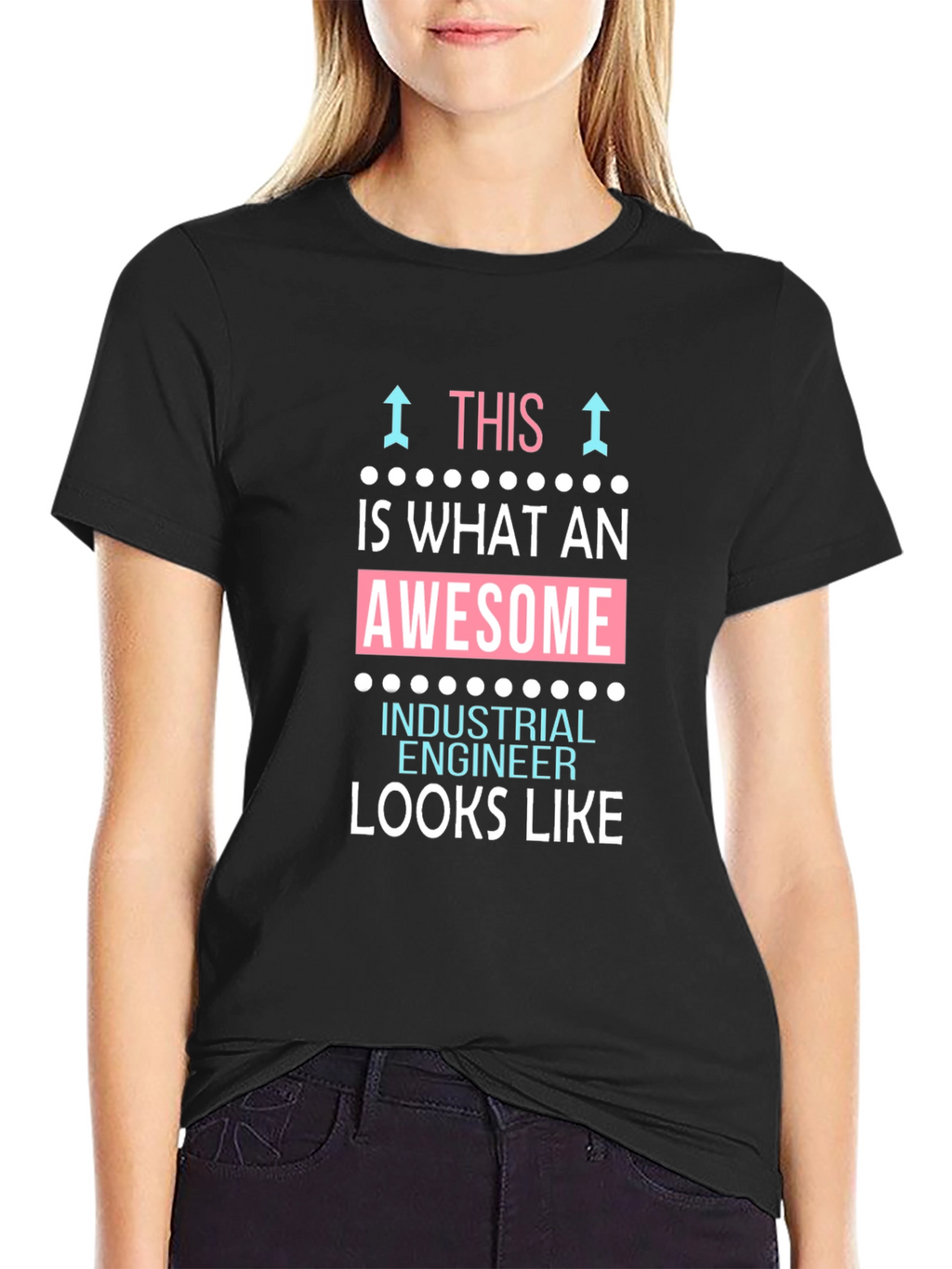 Awesome Industrial Engineer Graphic T-Shirt