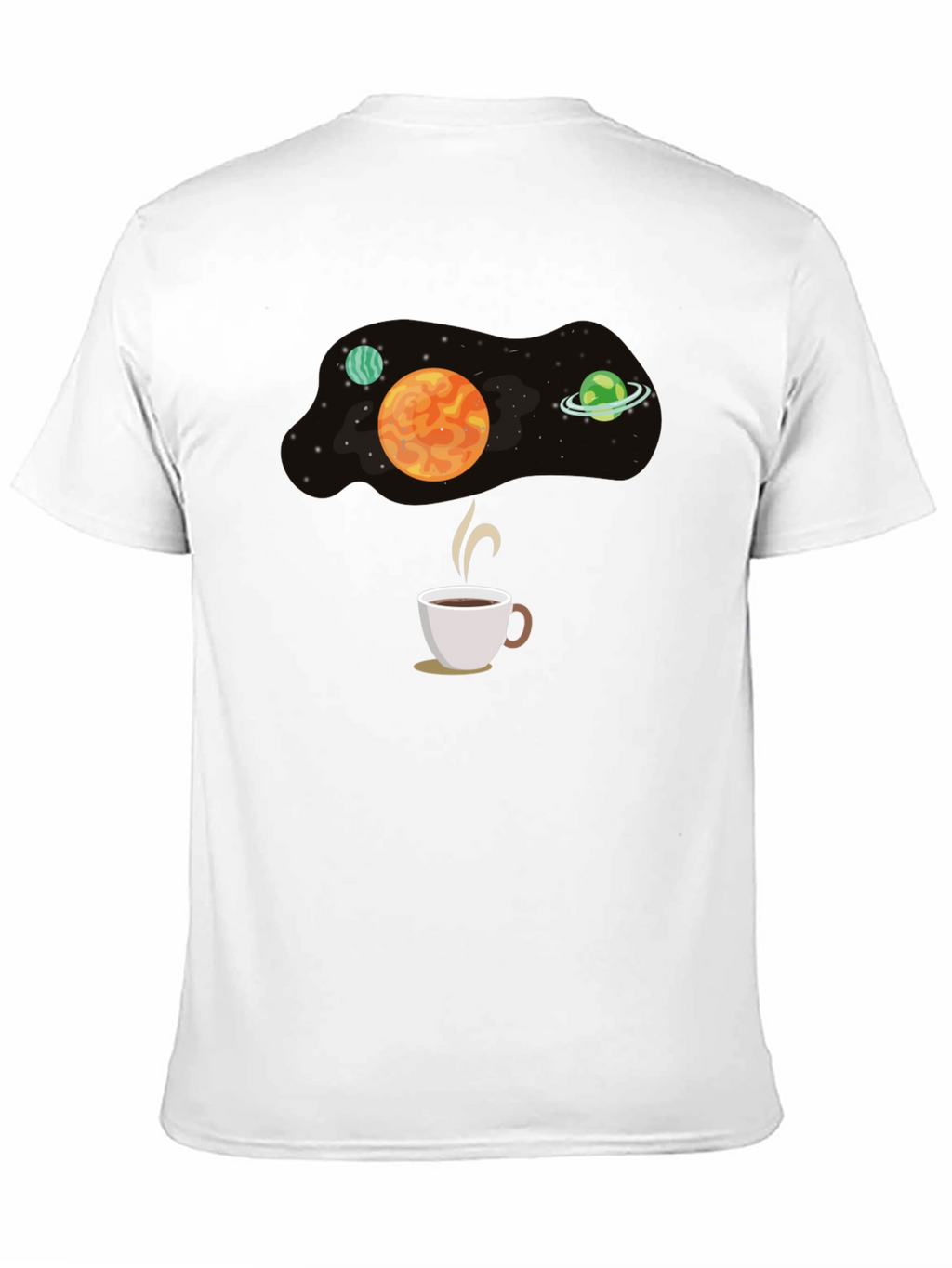 Space Coffee T-Shirt - Galaxy Brew Tee