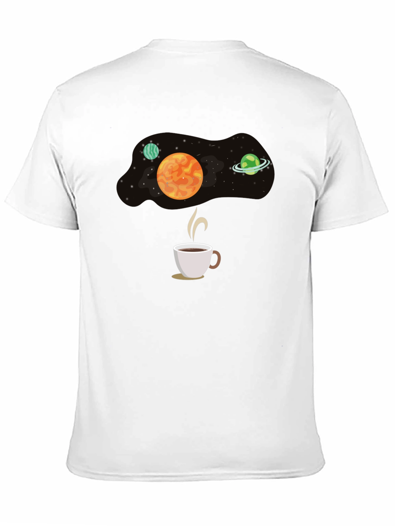 Space Coffee T-Shirt - Galaxy Brew Tee