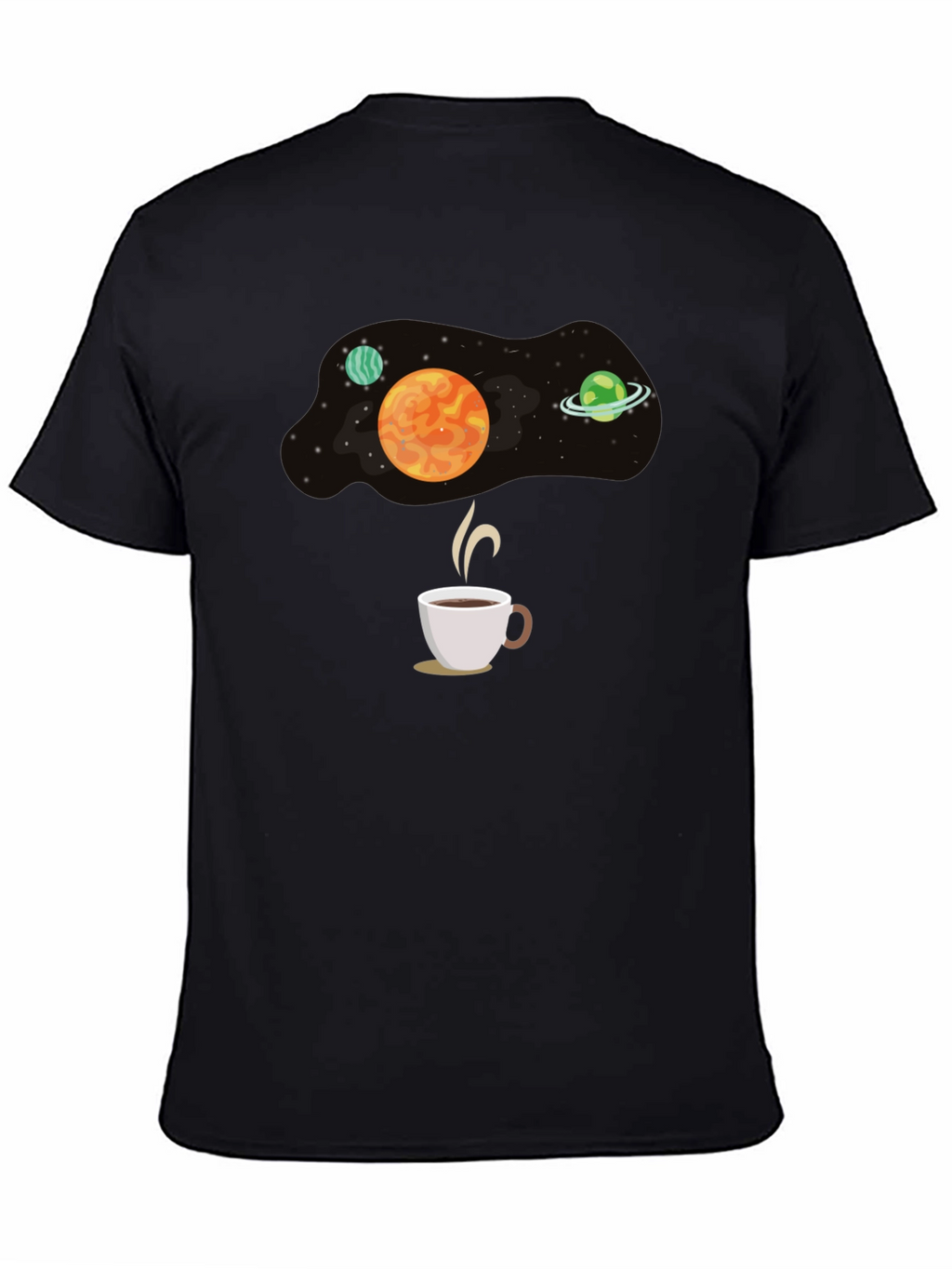 Space Coffee T-Shirt - Galaxy Brew Tee