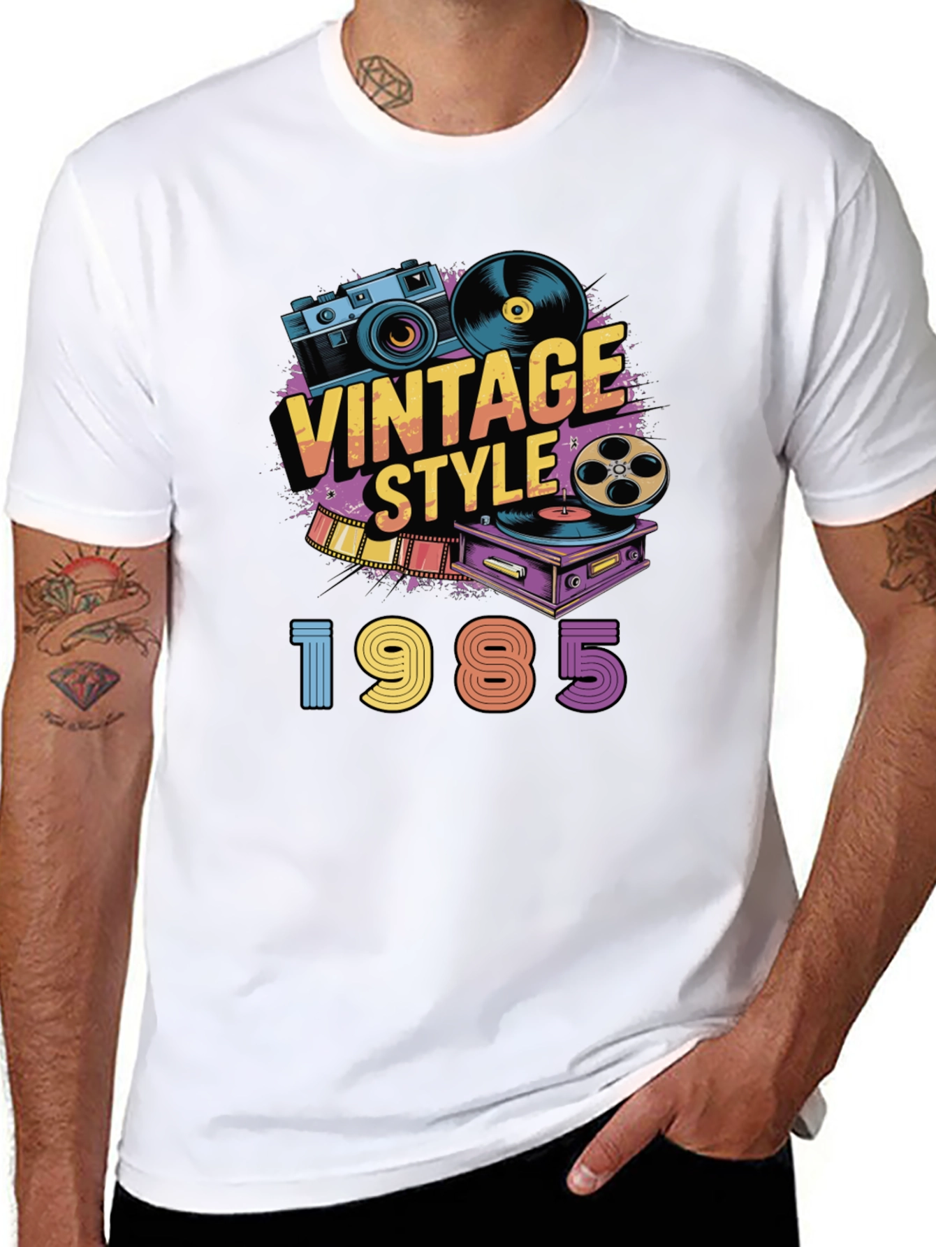 Vintage Style 1985 Graphic T-Shirt