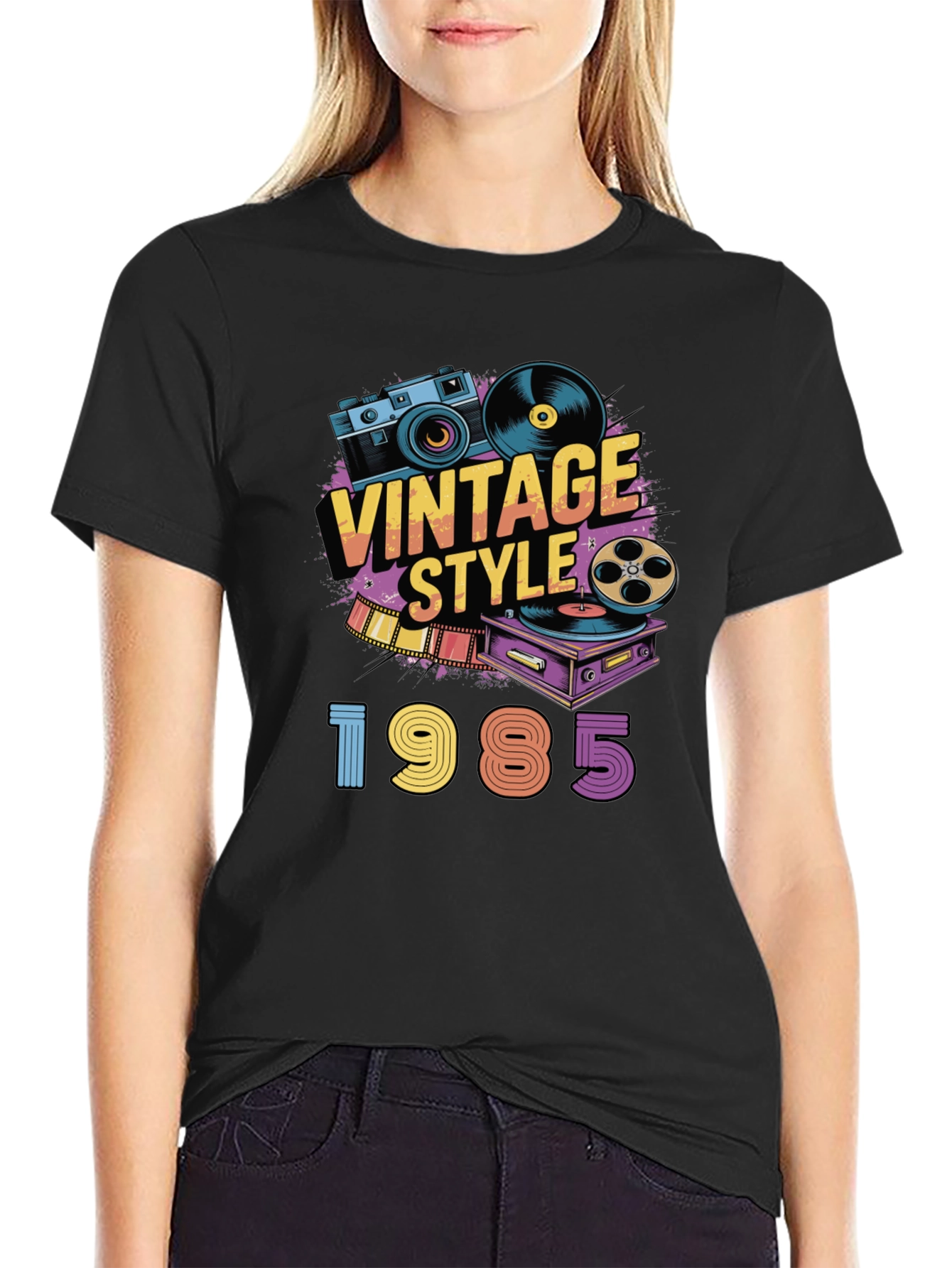 Vintage Style 1985 Graphic T-Shirt