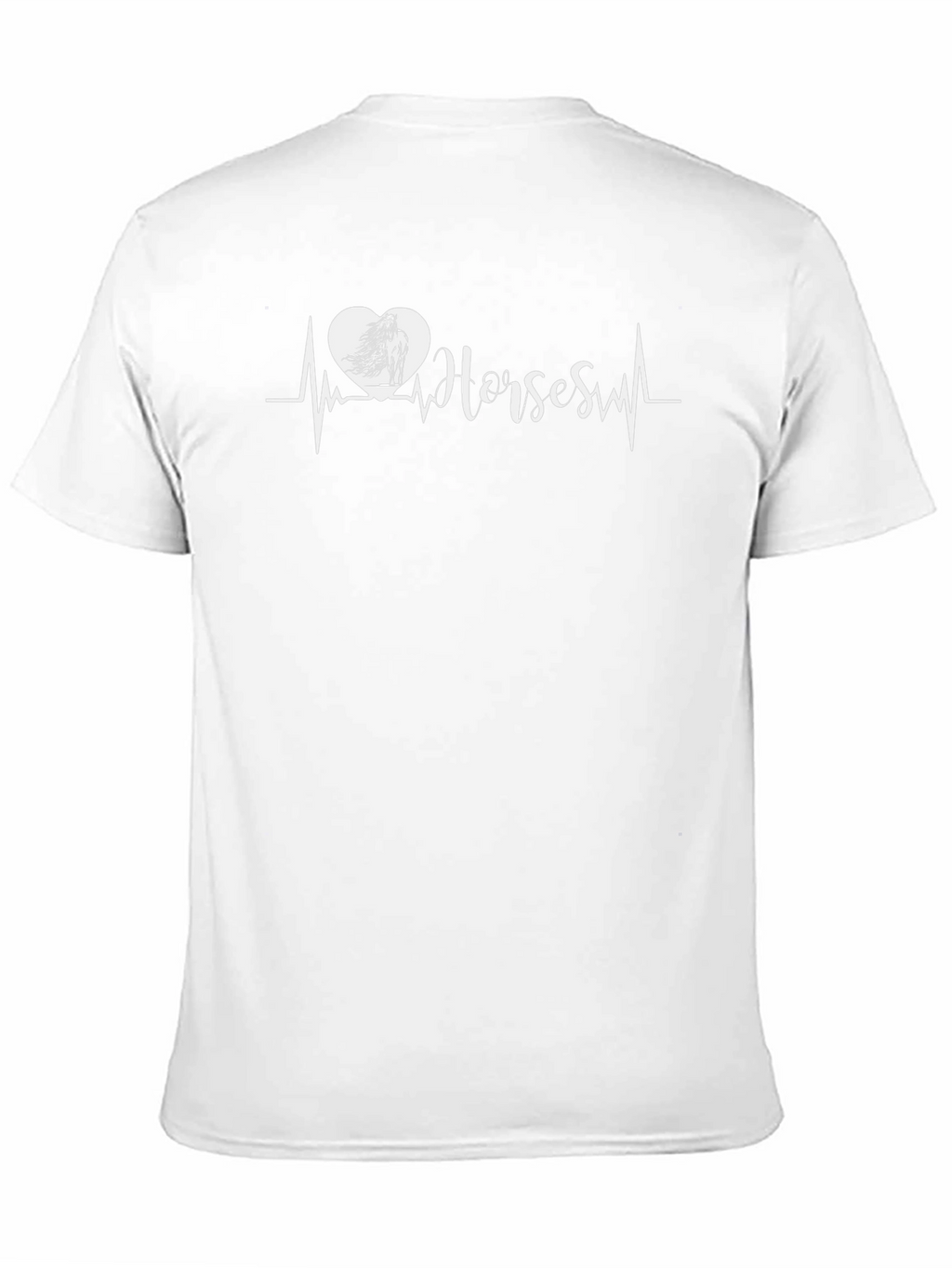 Heartbeat Horses Graphic T-Shirt