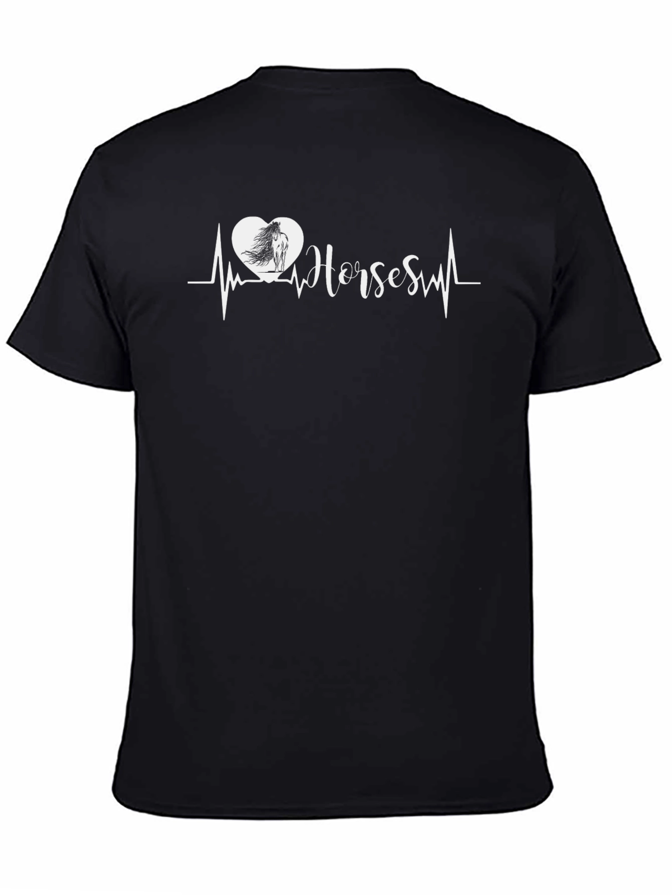 Heartbeat Horses Graphic T-Shirt