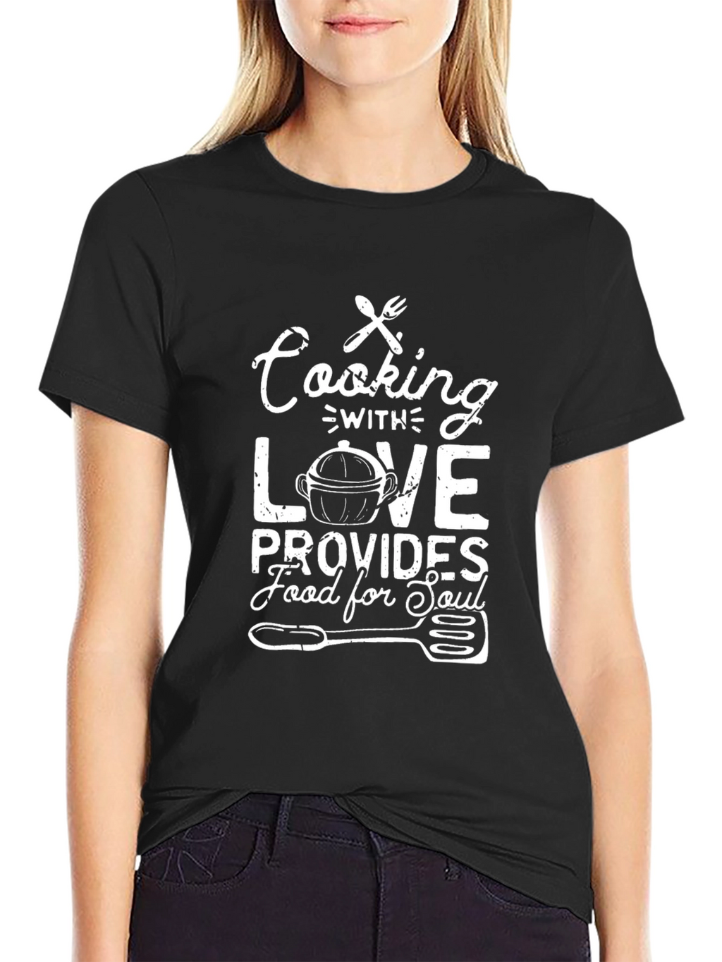 Cooking with Love T-Shirt | Food for Soul