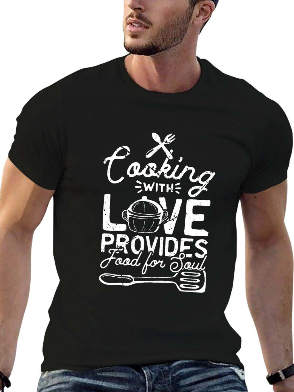 Cooking with Love T-Shirt | Food for Soul