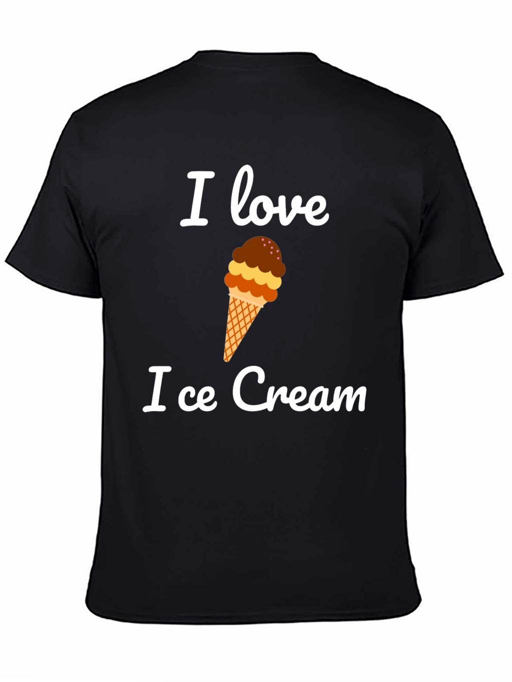 I Love Ice Cream Graphic T-Shirt