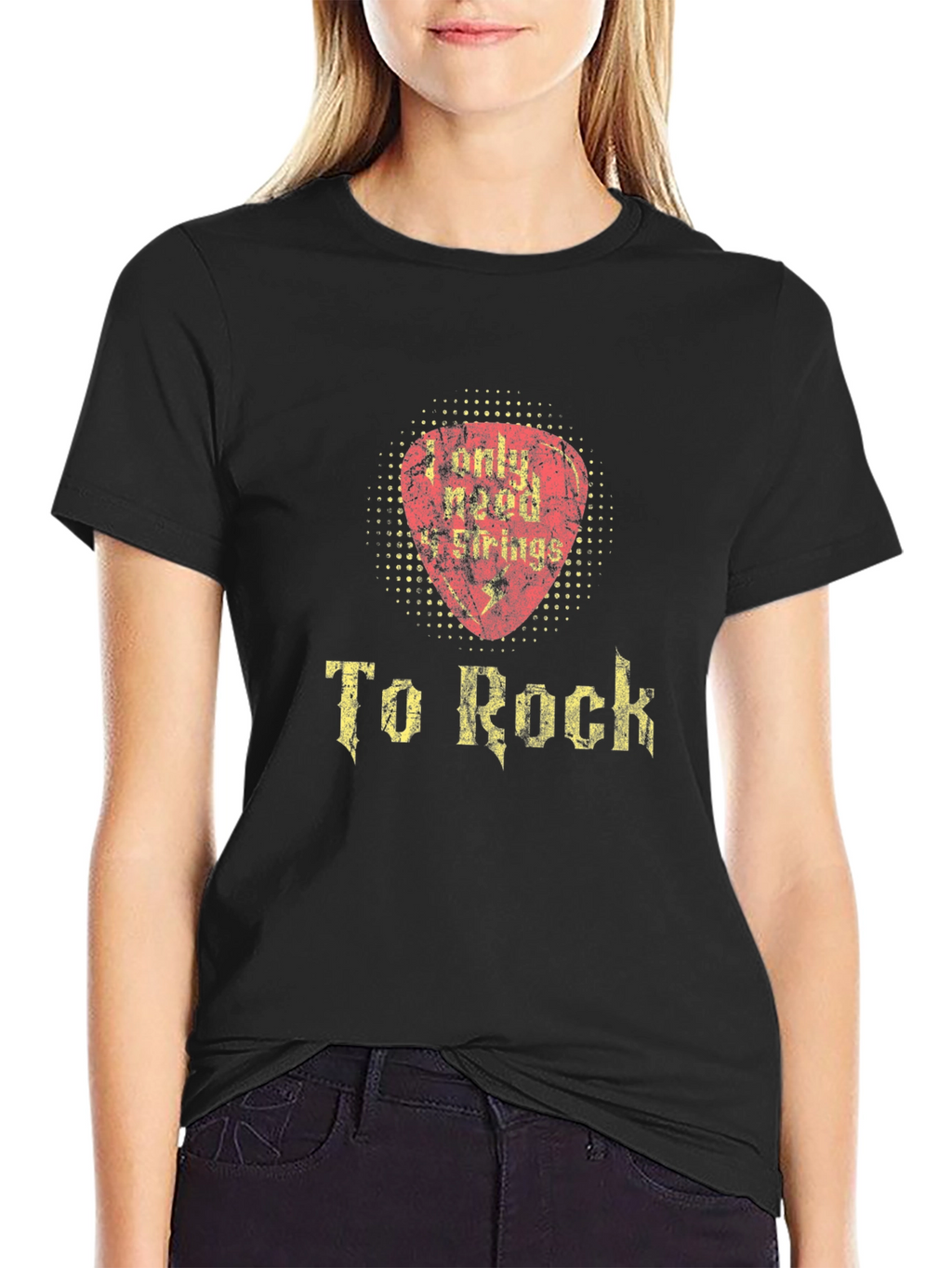 Rock & Roll Guitar Pick T-Shirt