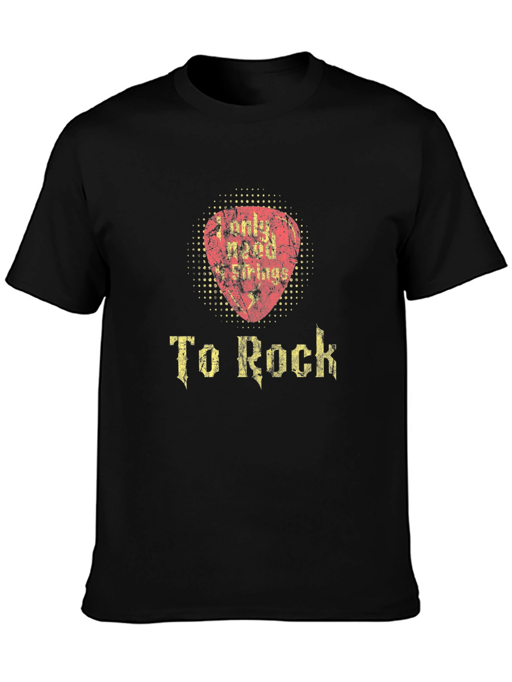 Rock & Roll Guitar Pick T-Shirt
