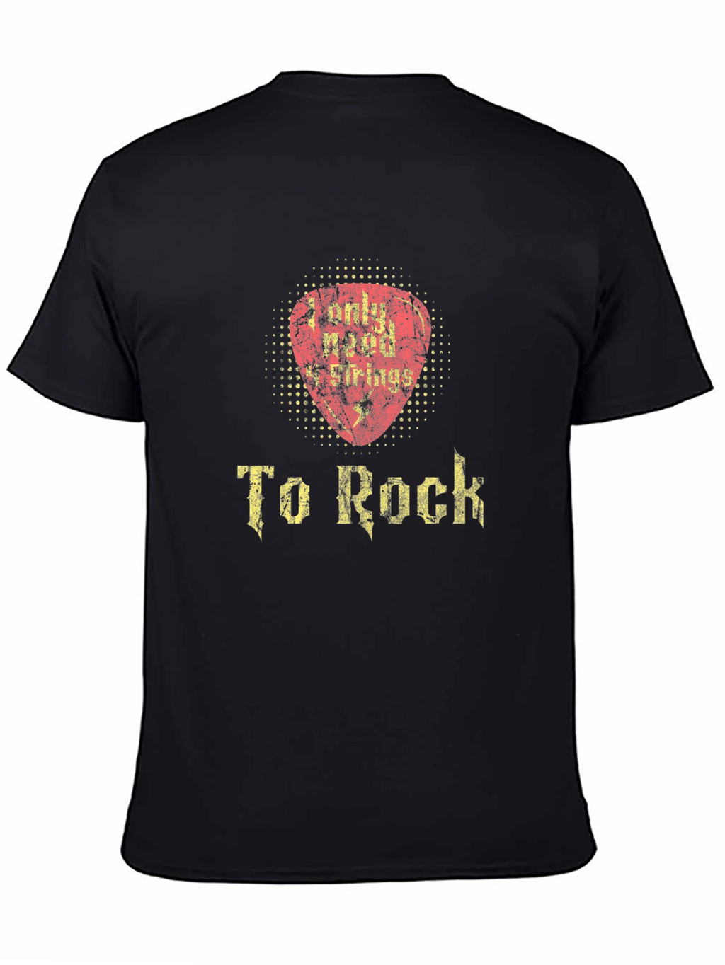 Rock & Roll Guitar Pick T-Shirt