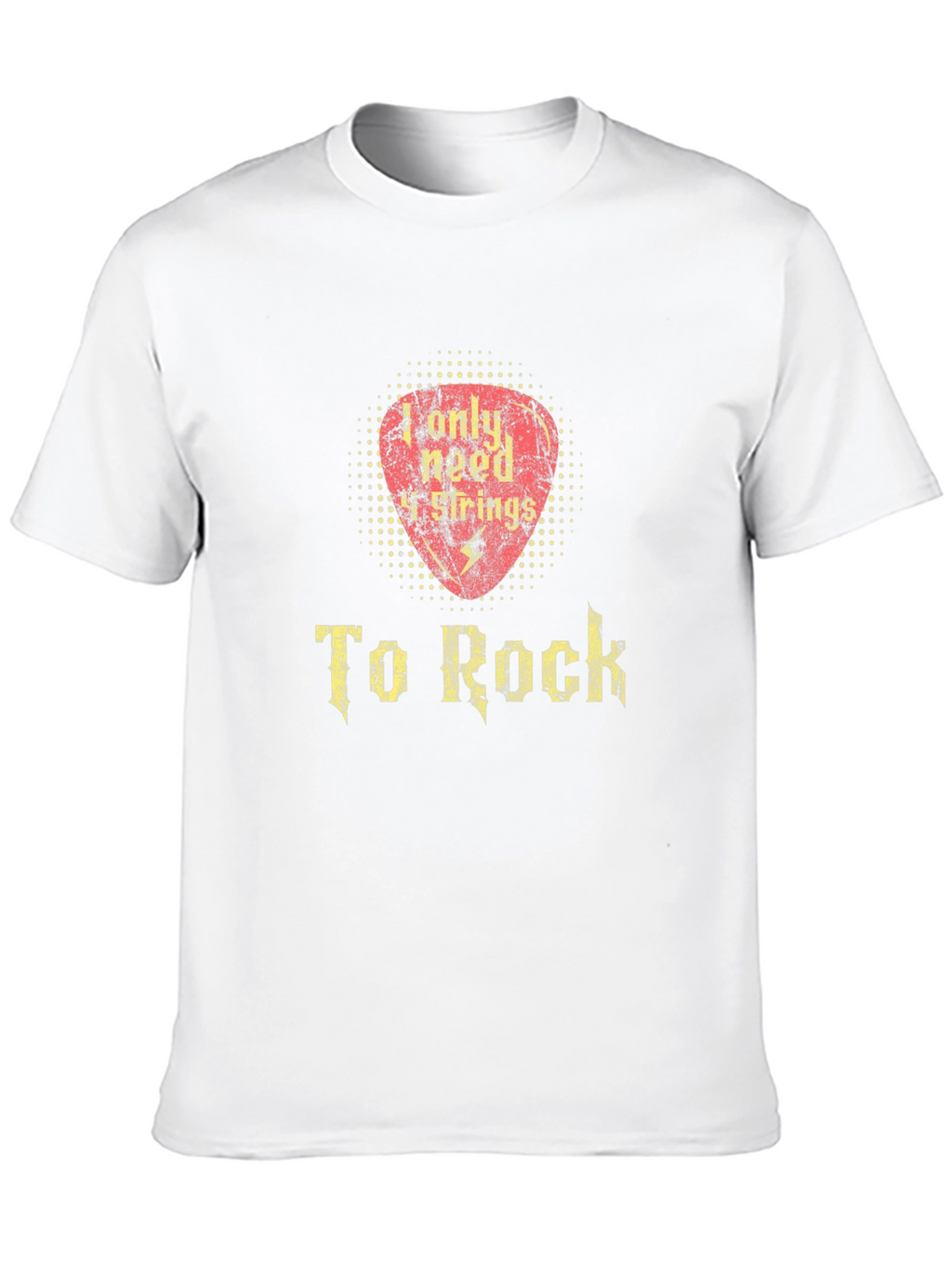 Rock & Roll Guitar Pick T-Shirt