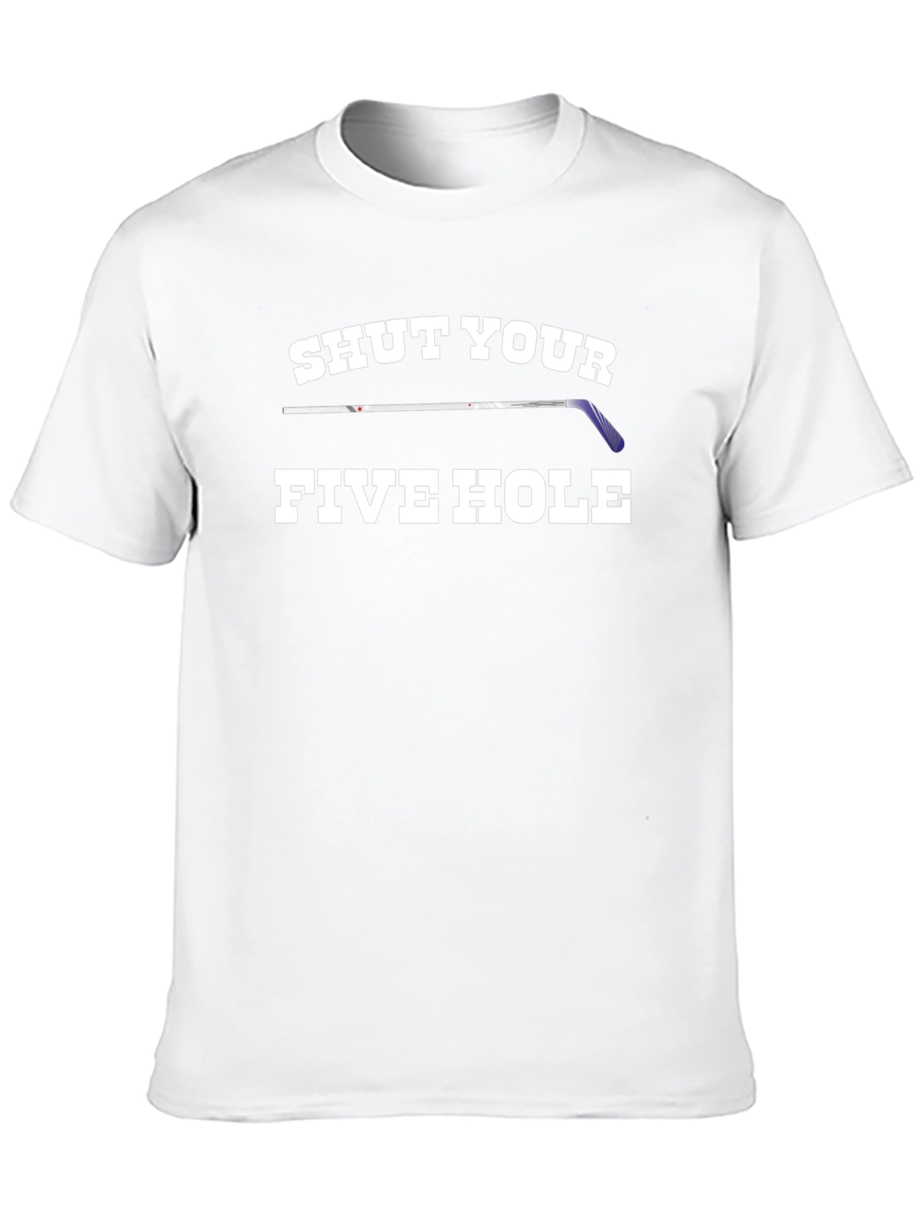 Shut Your Five Hole Hockey Graphic Tee