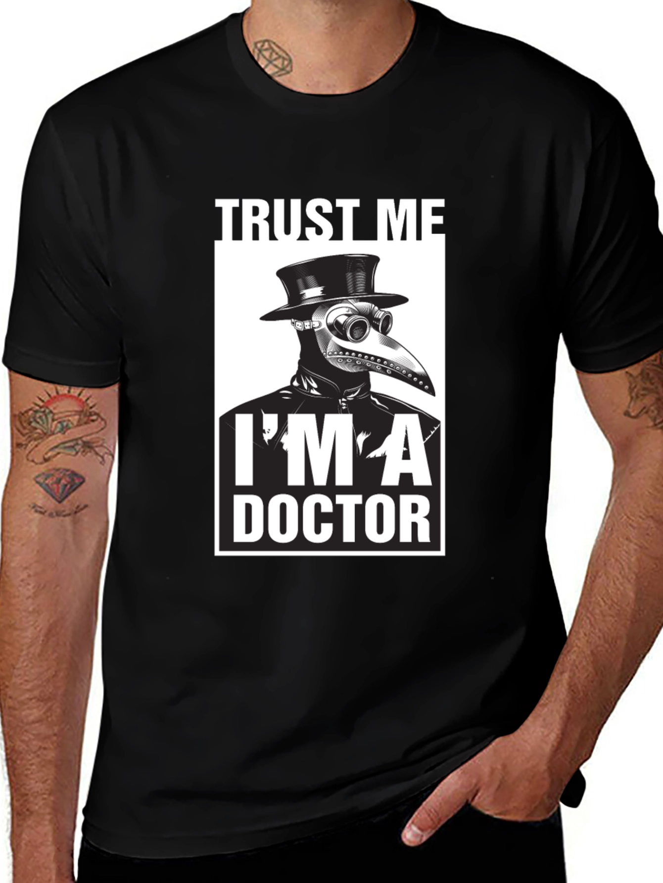 Trust Me Im A Doctor Plague Doctor T-Shirt