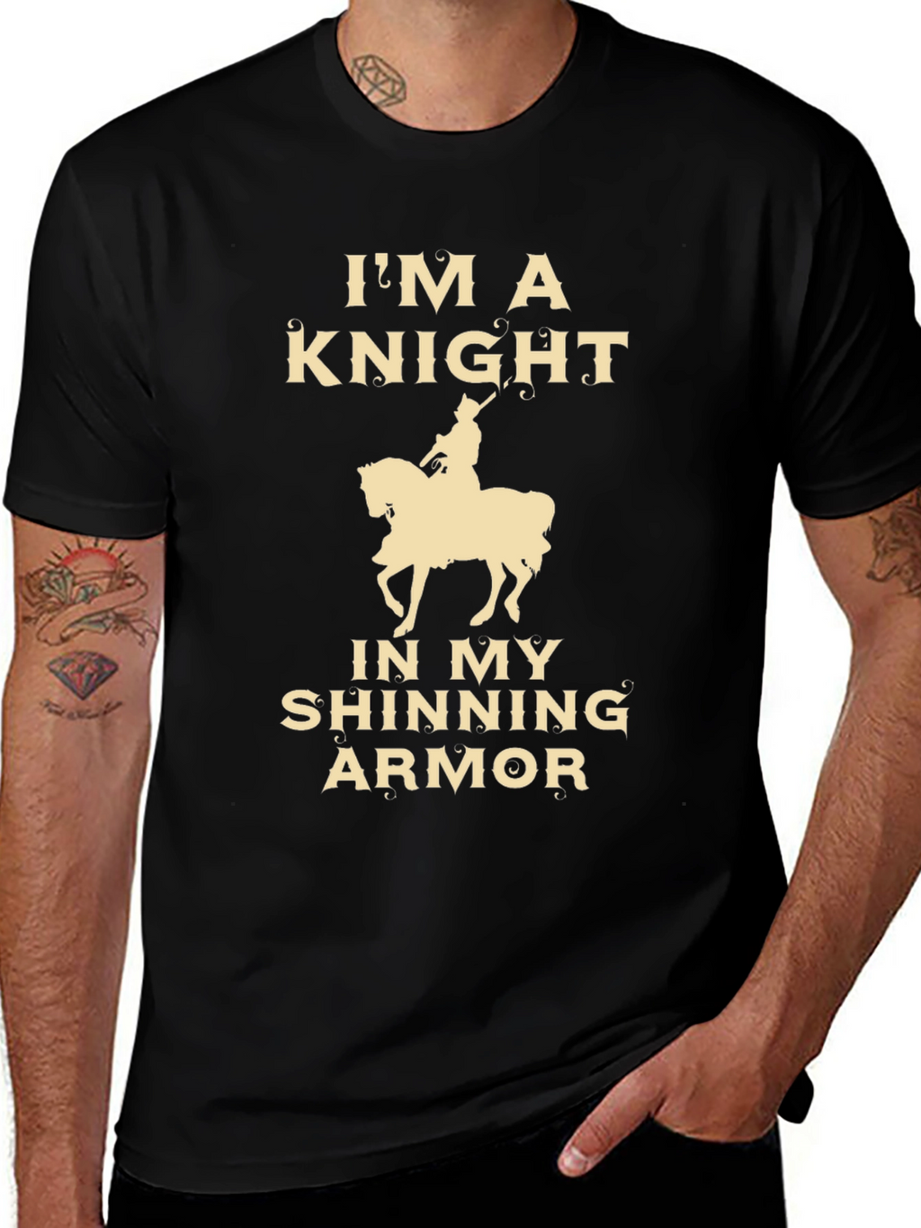 Knight in Shining Armor Graphic T-Shirt